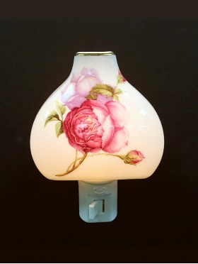 Porcelain Flower Night Light with Gift Box